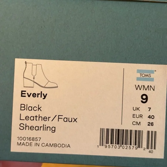 TOMS Everly faux-shearling trim Chelsea boot - Picture 3 of 6